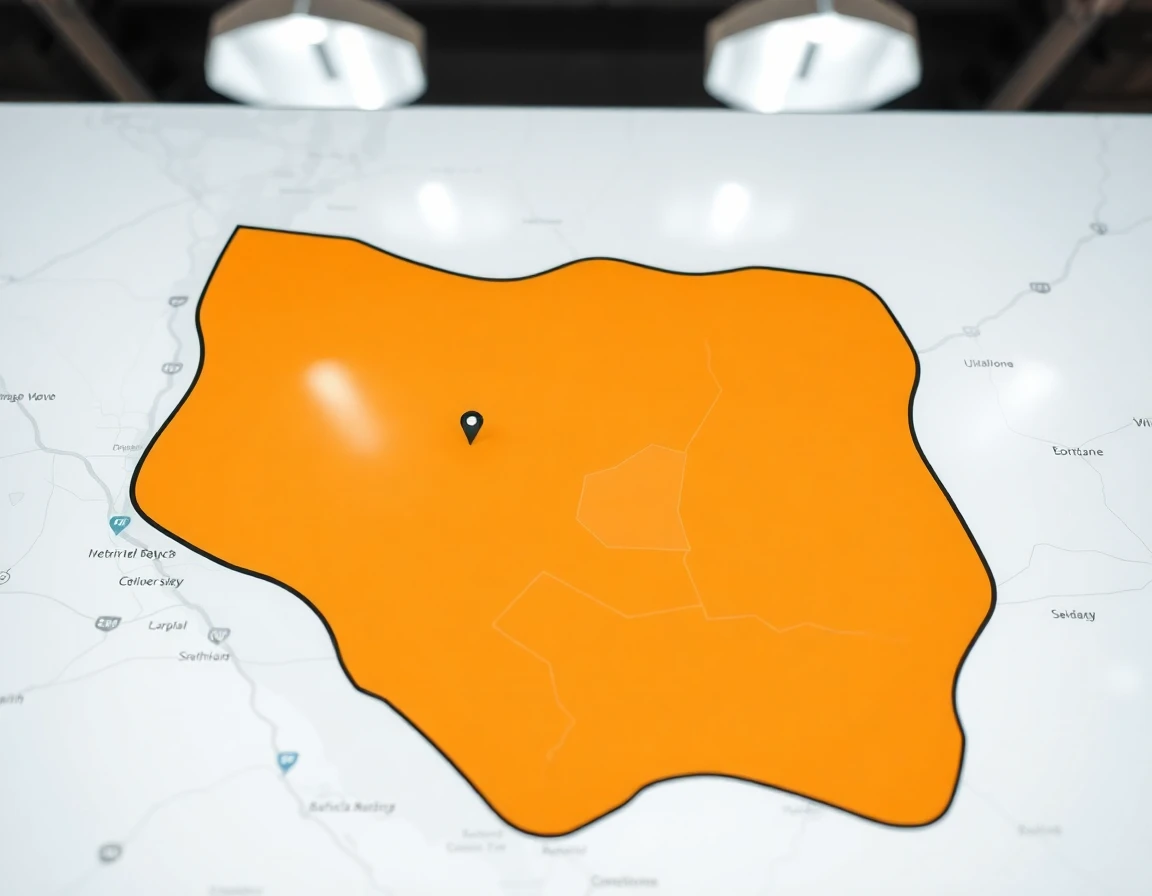 Electrical Service Areas Map