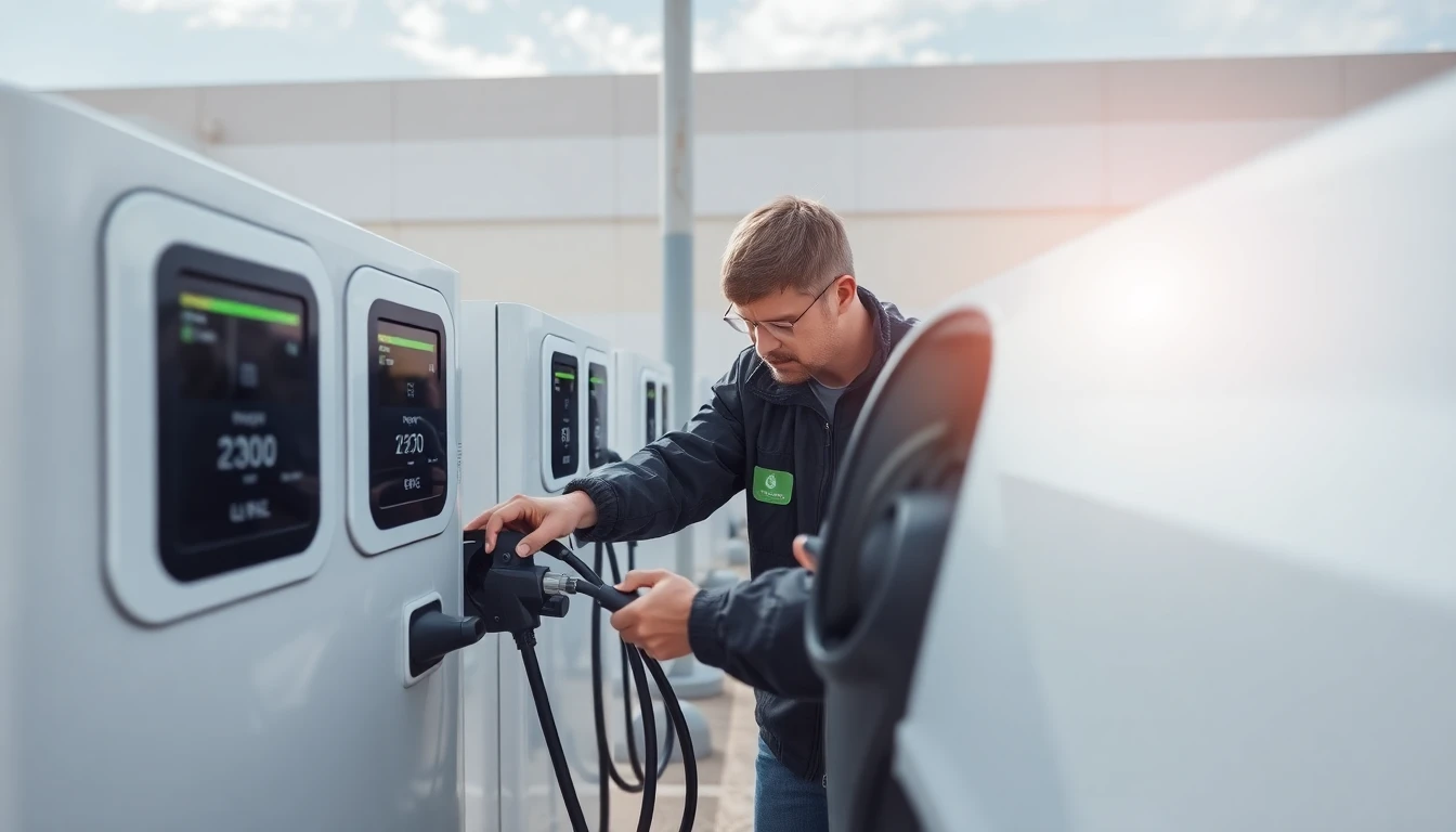 Commercial EV Charging Stations